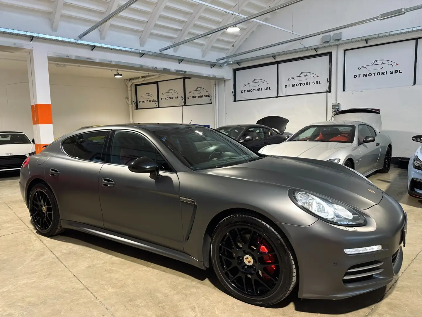 Porsche Panamera 4 PDK-INTERNO ROSSO-RETROCAMERA Grey - 1