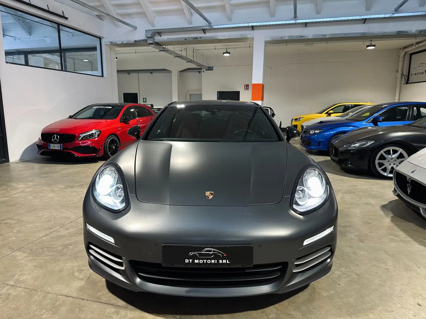 Porsche Panamera 4 PDK-INTERNO ROSSO-RETROCAMERA Grey - 2