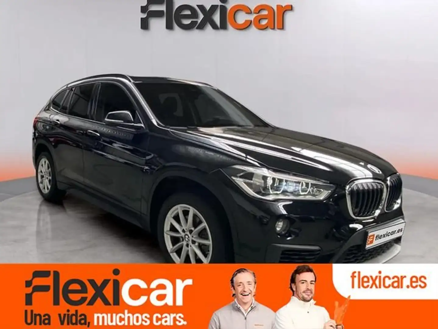 BMW X1 sDrive 18d Noir - 1