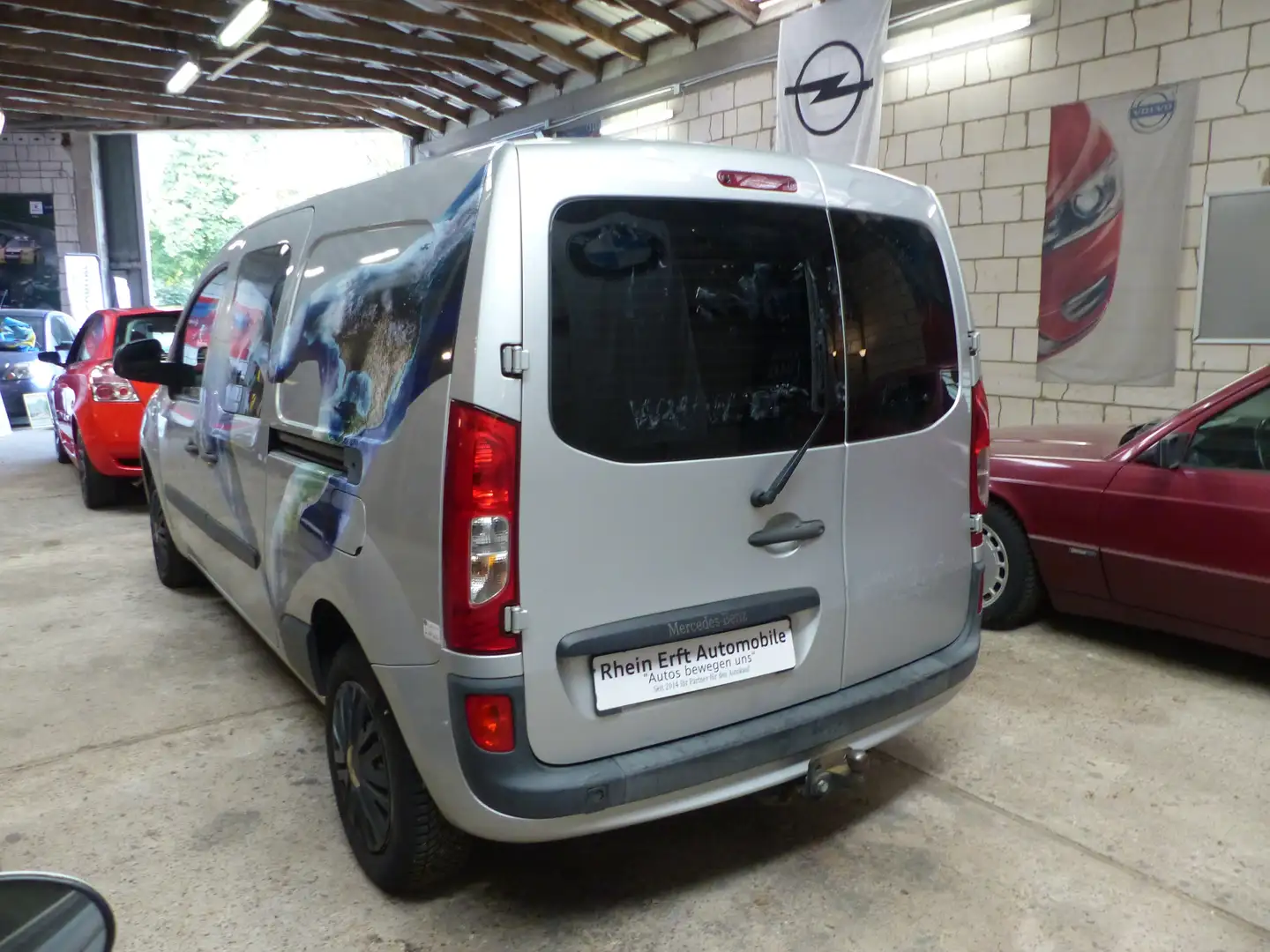 Mercedes-Benz Citan Lang, Klima, AHK, Sitzhzg., 5 Sitze, TÜV Silber - 2