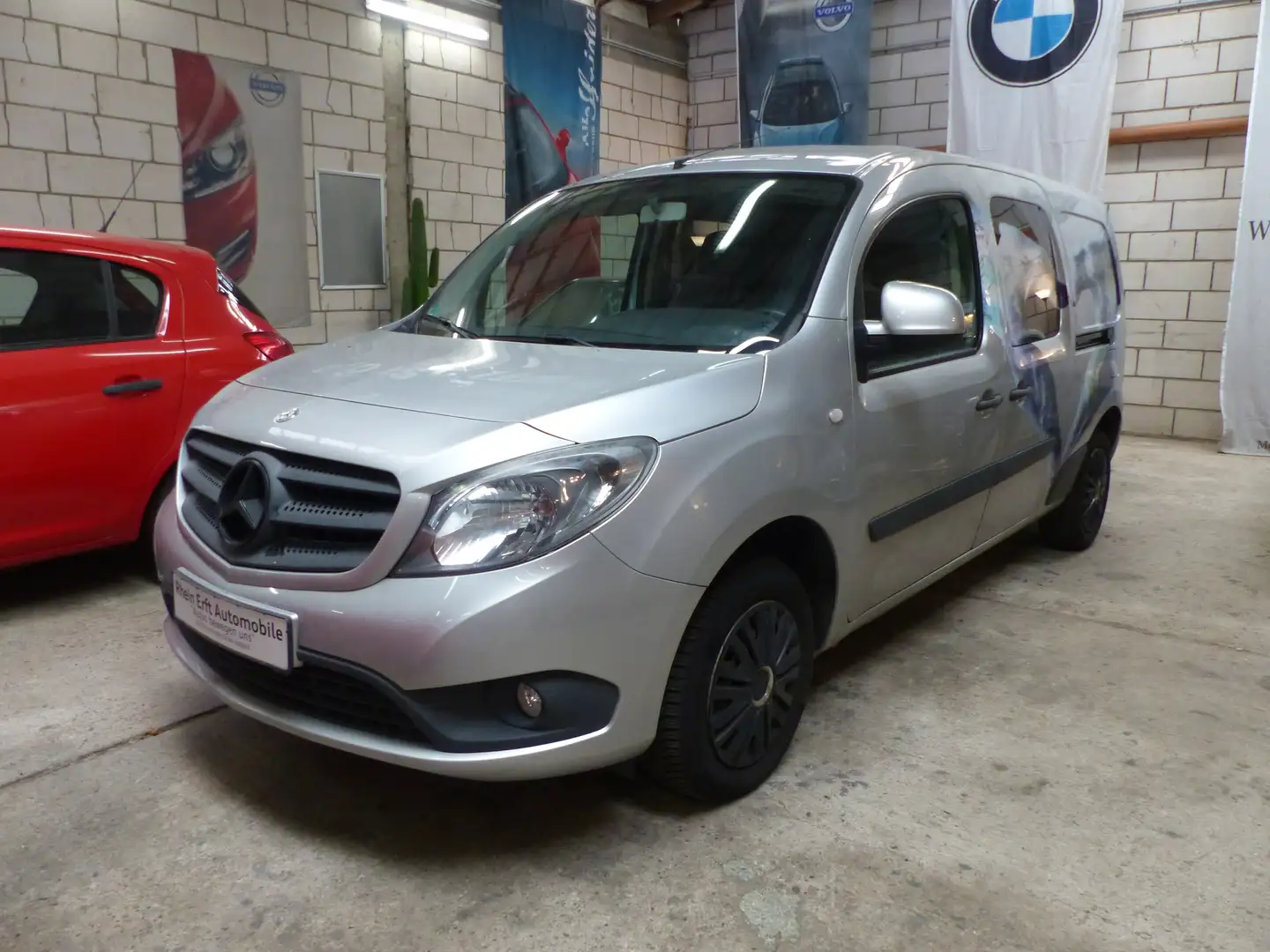 Mercedes-Benz Citan Lang, Klima, AHK, Sitzhzg., 5 Sitze, TÜV Silber - 1