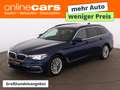 BMW 520 d Touring Luxury Line Aut LED SKY AHK LEDER Blau - thumbnail 1