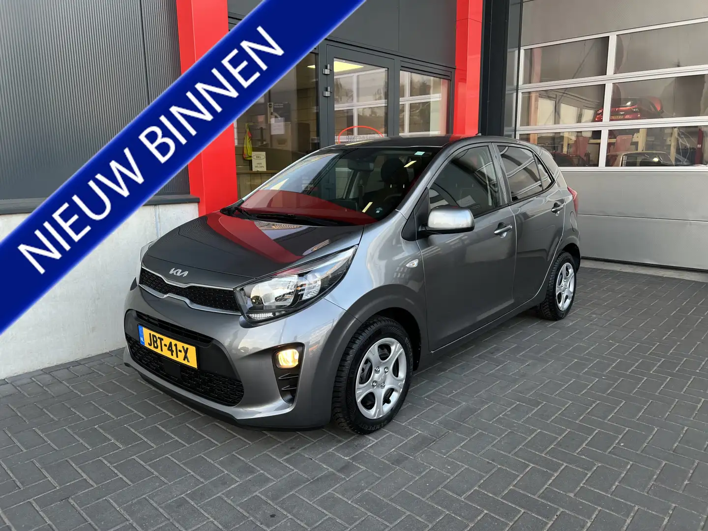 Kia Picanto 1.0 DPi DynamicLine AUTOMAAT Apple carplay, Stoel Gris - 1