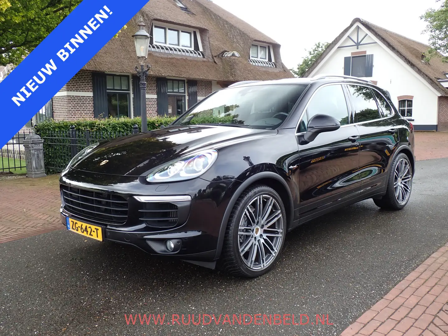 Porsche Cayenne 3.0D PANO/21''/DAB/LUCHTVERING Zwart - 1
