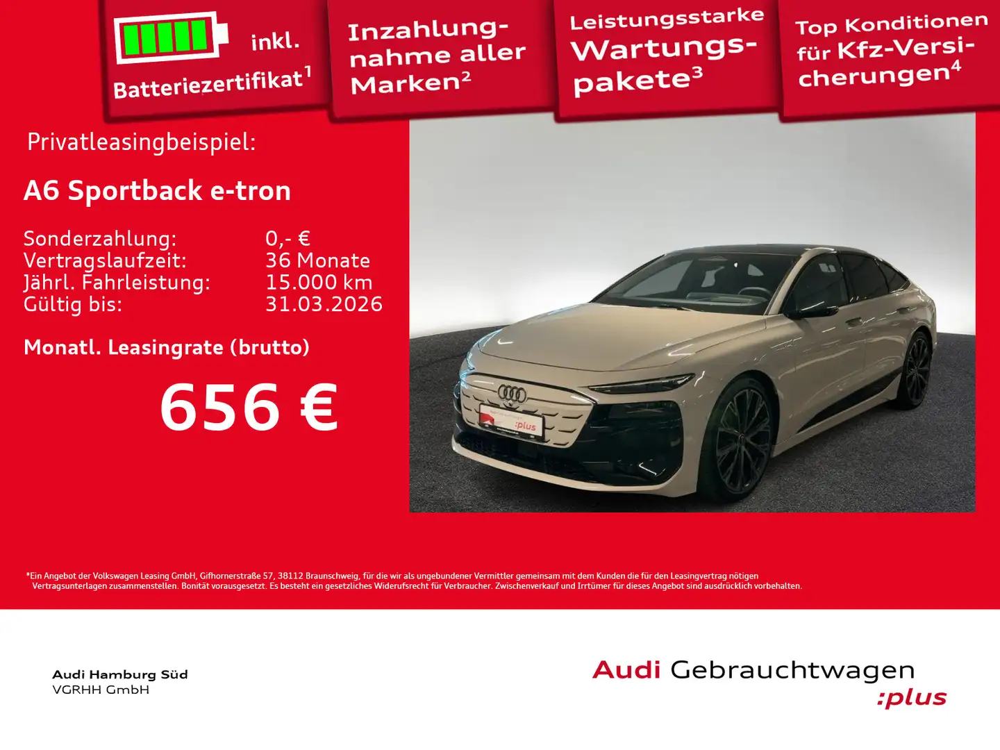 Audi A6 e-tron S LINE/EDITION-ONE/B&O/LM21 Beige - 1