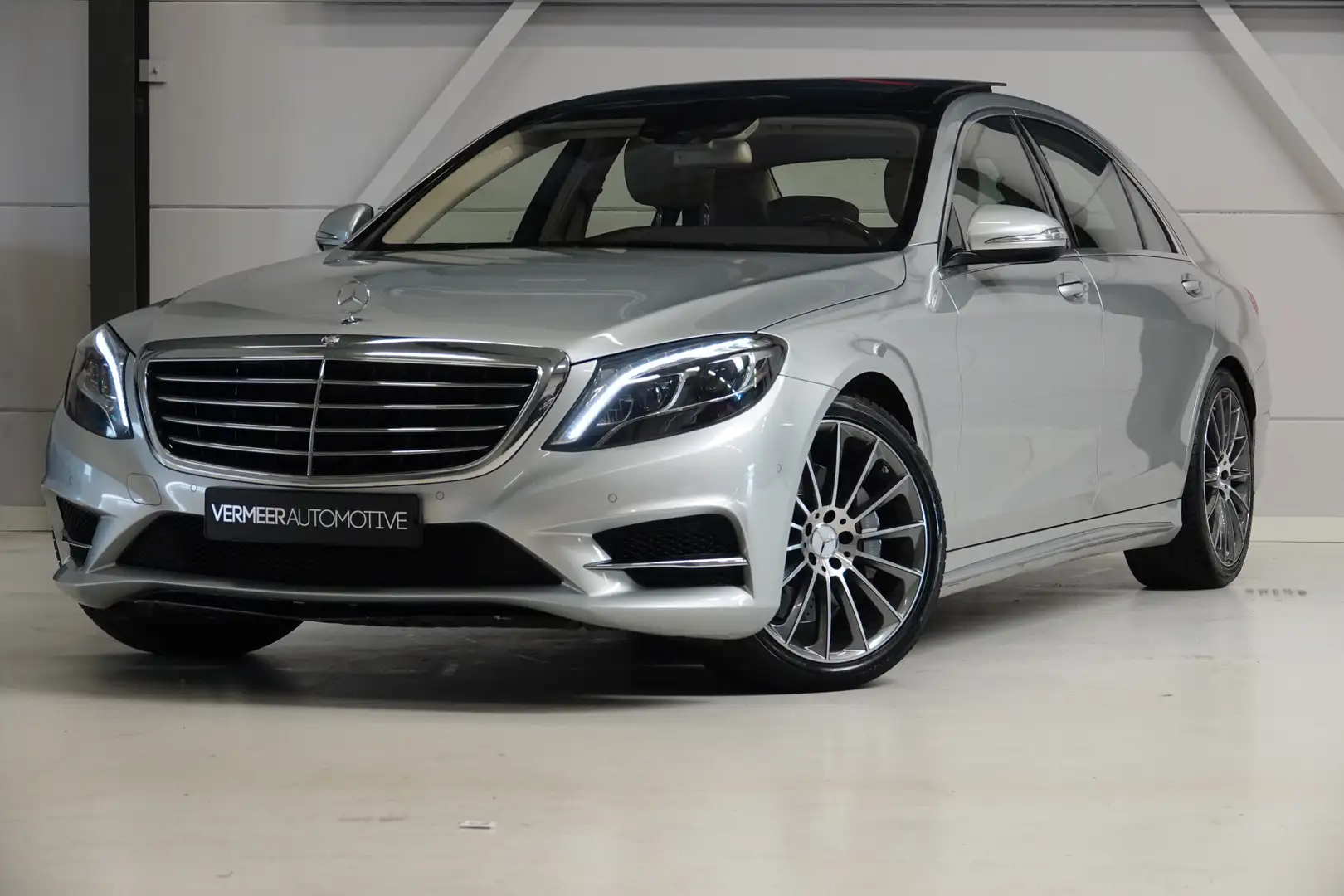 Mercedes-Benz S 500 Lang AMG | Dealeronderhouden | Panoramadak | Nette Grijs - 1