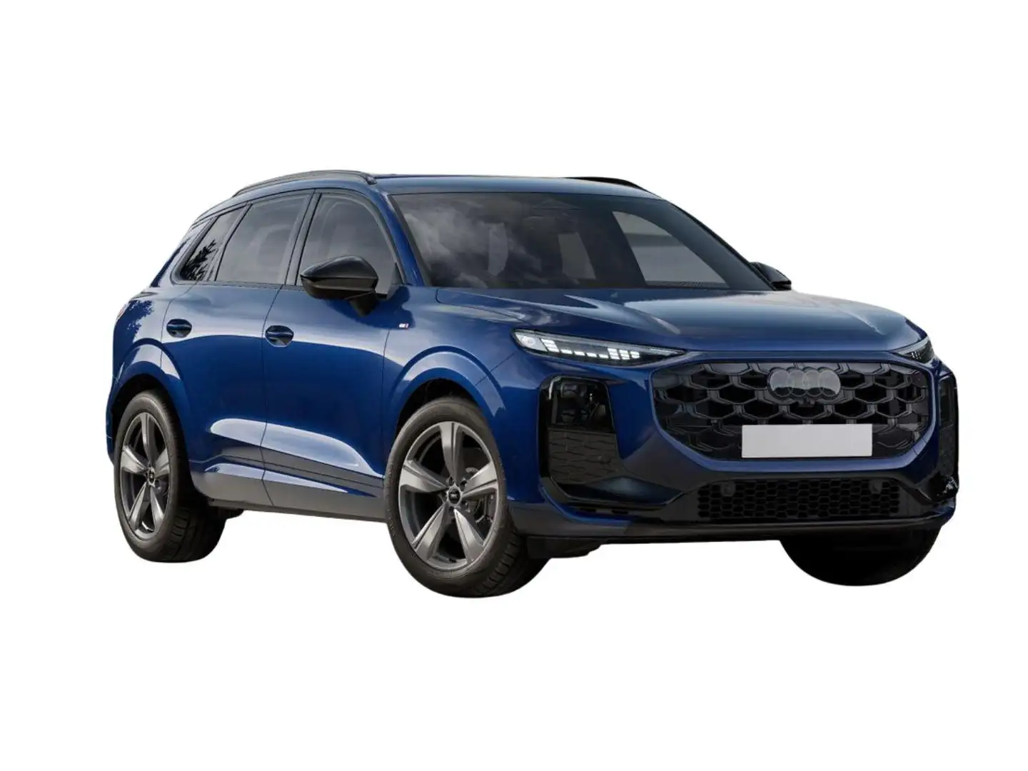 Audi Q3 NEU TFSI quattro S line Tech+AHK+Alu19+LEDplus+... Blau - 1