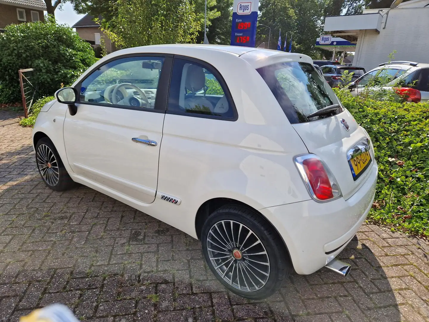 Fiat 500 1.2 Pop Blanc - 2