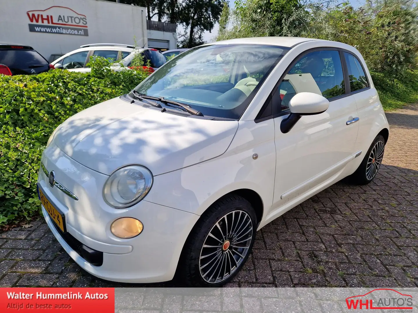 Fiat 500 1.2 Pop Blanc - 1