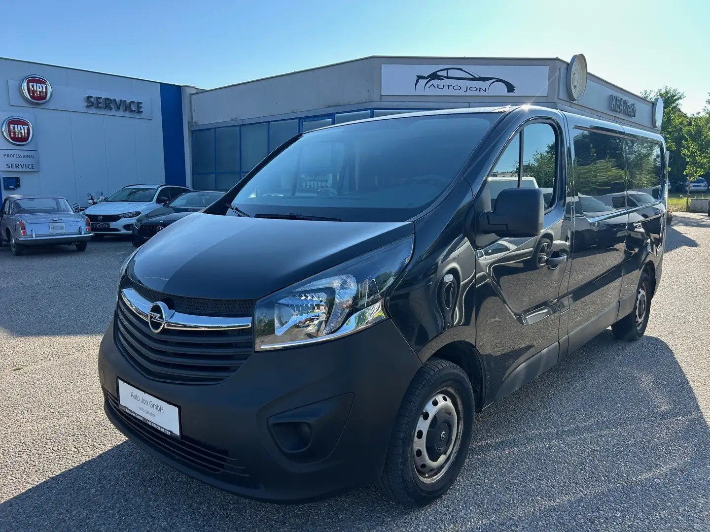 Opel Vivaro Kasten L2H1, 2 Besitz, Pickerl bis 11/25, Klima, Zwart - 1