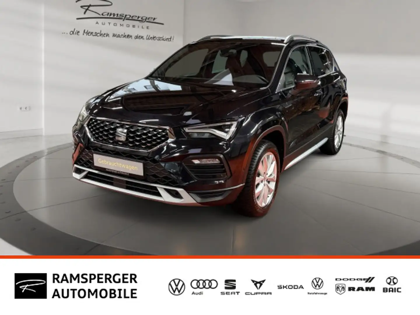 SEAT Ateca Xperience 1.5 TSI LED/Navi/Assist/uvm. Noir - 1