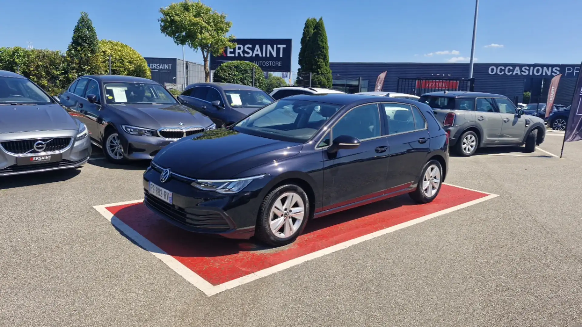 Volkswagen Golf 1.5 ETSI OPF 150 DSG7 LIFE 1ST Noir - 1