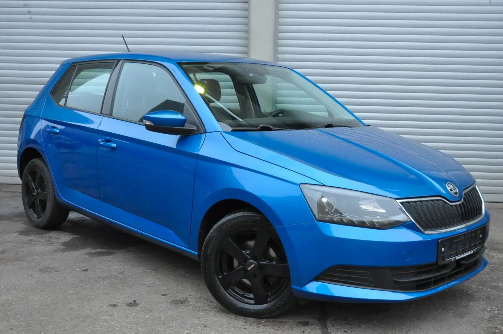 Skoda Fabia 1,4 tdi Ambition Automatik Navi I Hand Blau - 2