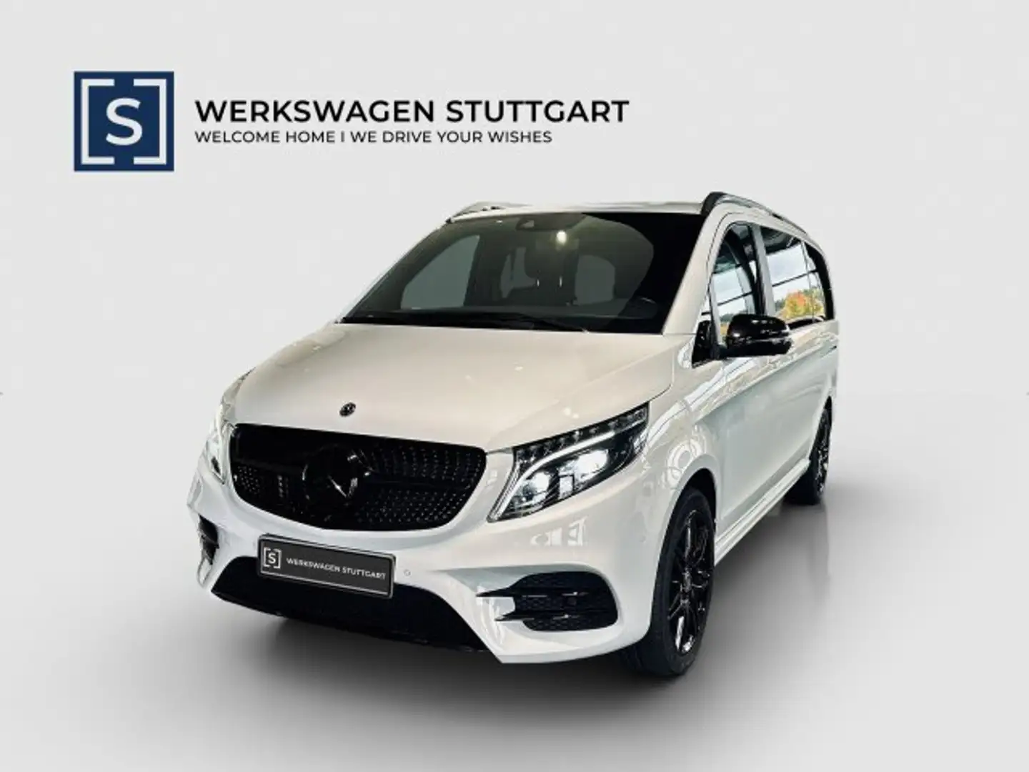 Mercedes-Benz V 300 V 300 d 4M AVANTGARDE EDITION L AMG EL SITZE AHK Weiß - 1