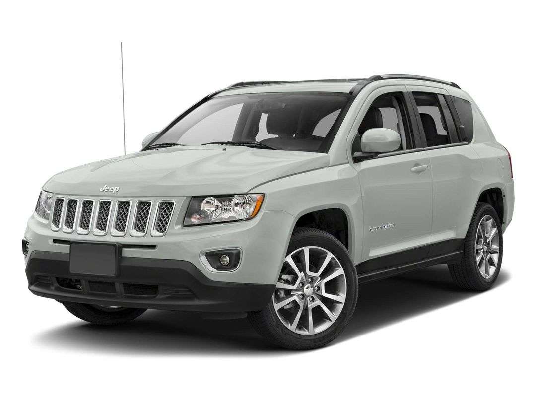 White 2017 Jeep Compass SUV / Crossover Front-Wheel Drive Automatic
