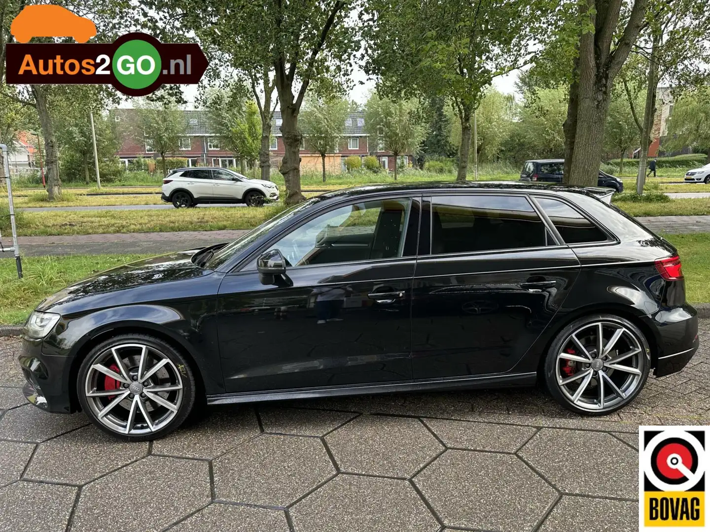 Audi S3 2.0 TFSI S3 quattro Zwart - 2