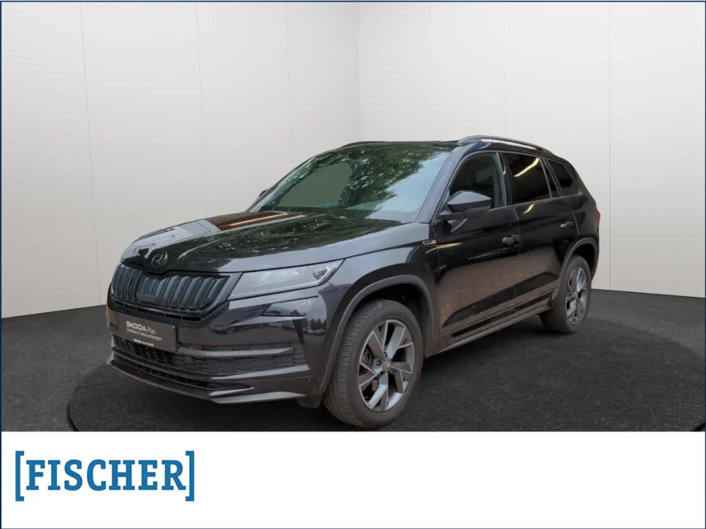 Skoda Kodiaq 2.0TDI DSG Sportline LED AHK STHZ Navi Rear View C Schwarz - 1