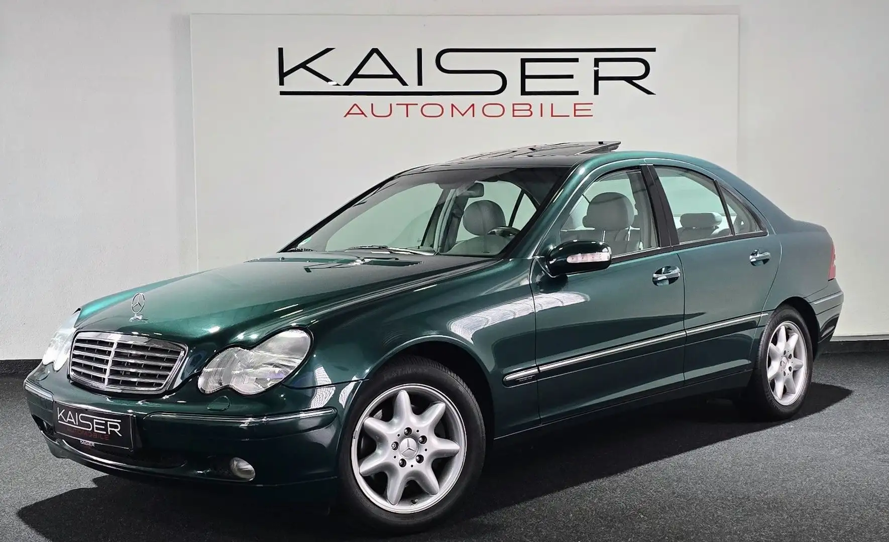 Mercedes-Benz C 320 *ERST-59TKM*XENON*LEDER*SCHIEBEDACH*KLIMAAU Grün - 1