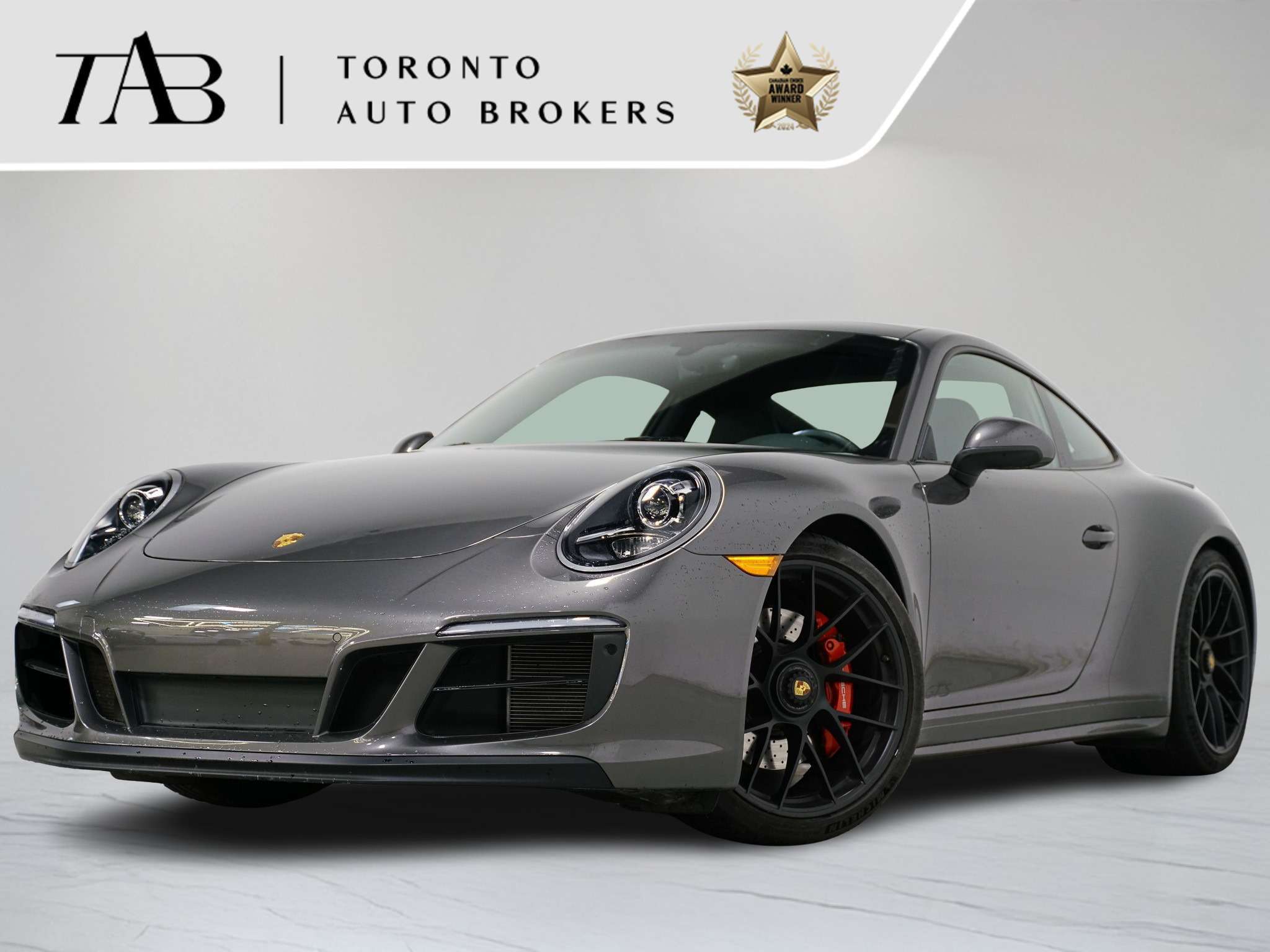 Gray 2019 Porsche 911 Coupe  Automatic