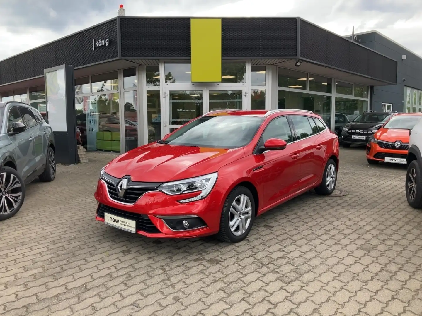 Renault Megane Grandtour BUSINESS, Automatik*Klima*Sitzheizung 14 Rot - 1