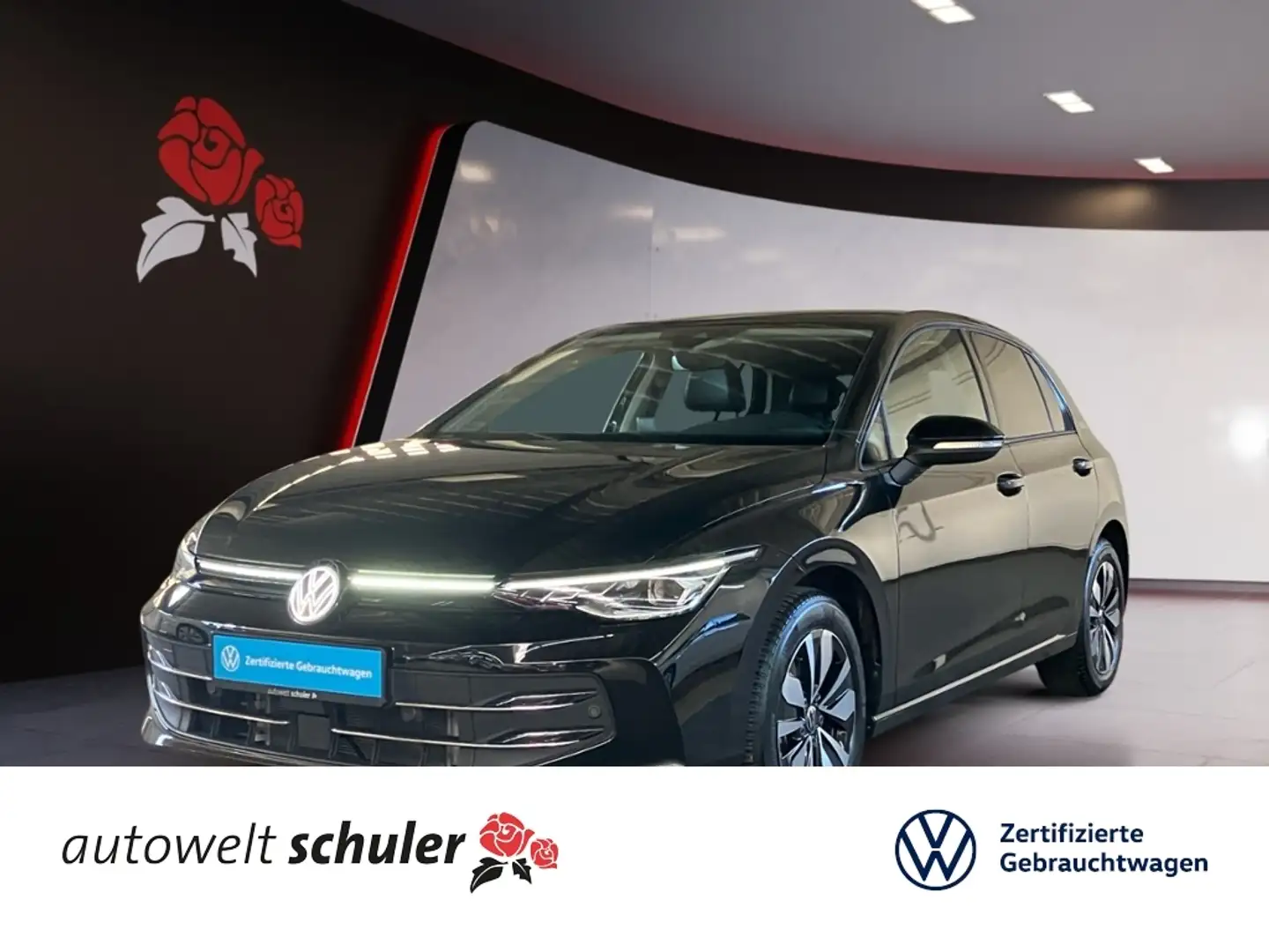 Volkswagen Golf 1,5 TSI Goal AHK Navi LED Schwarz - 1