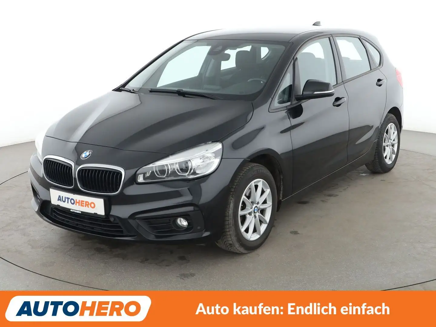 BMW 218 218i Active Tourer Advantage Aut.*NAVI*LED*ACC*CAM Schwarz - 1