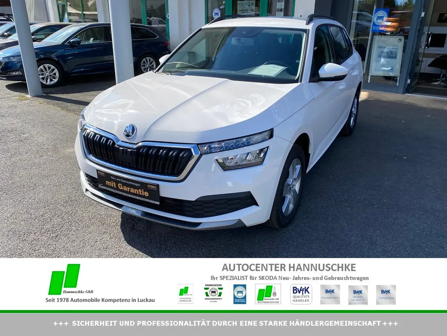 Skoda Kamiq Kamiq 1.0 TSI Ambition Plus SMART/EPH/SH/GRA/DAB Weiß - 1