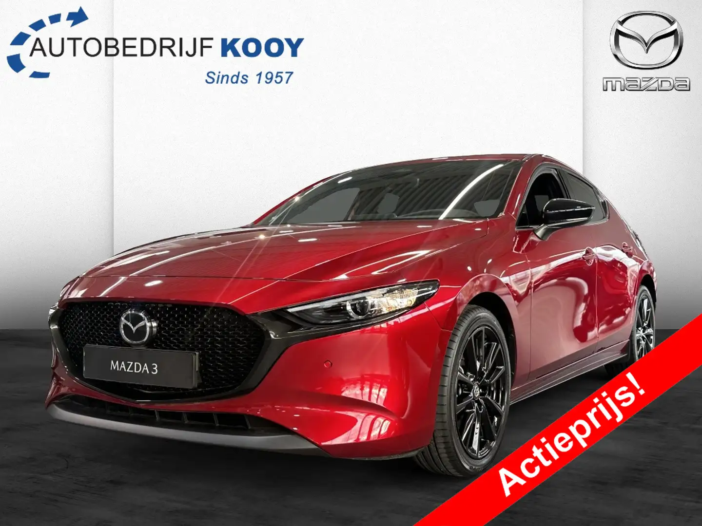 Mazda 3 2.0 186pk e-SkyActiv-X Homura Roşu - 1