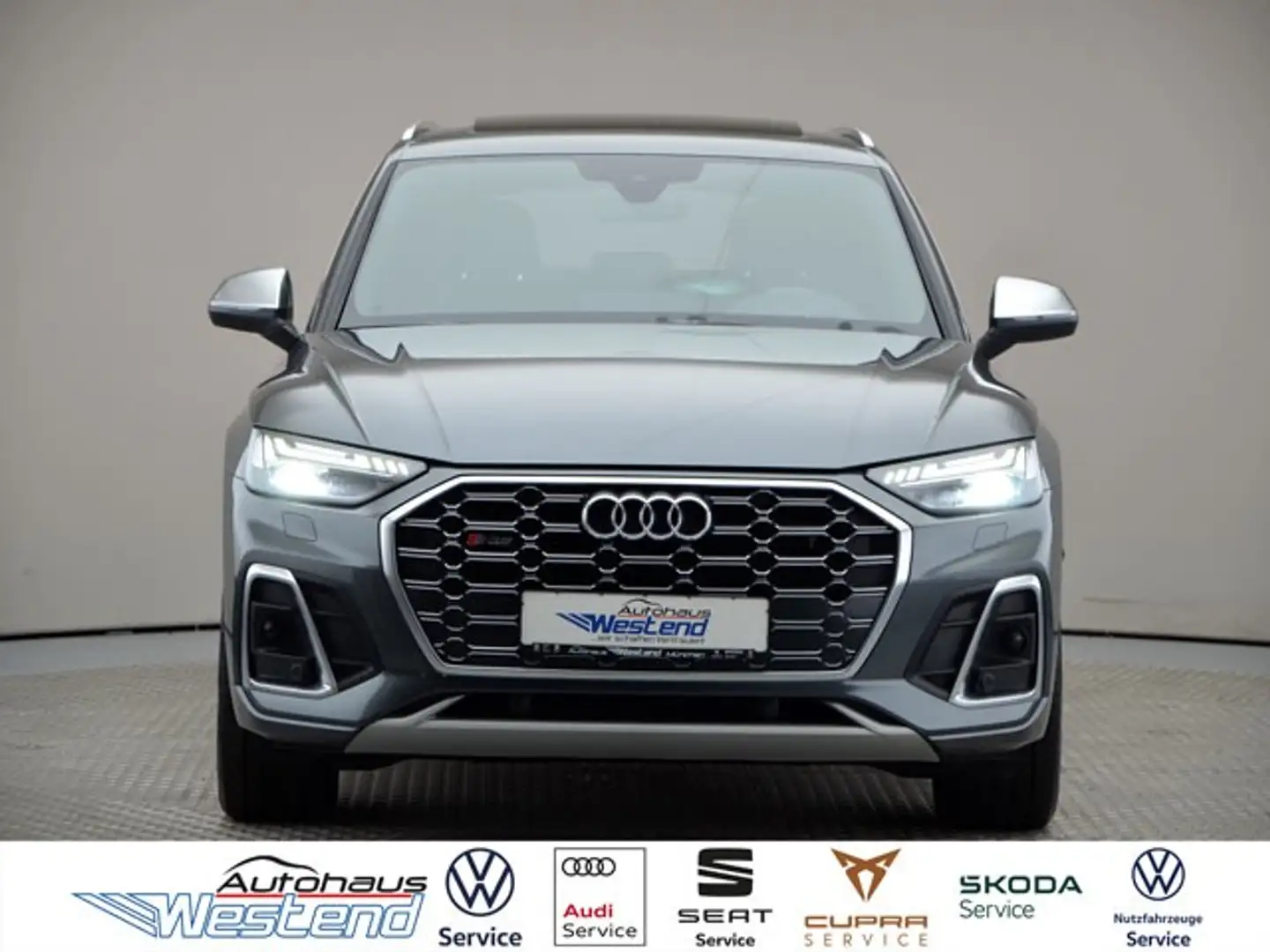 Audi SQ5 3.0l TDI 251KW qu. Pano Leder MatrixLED AHK Klima Grau - 1
