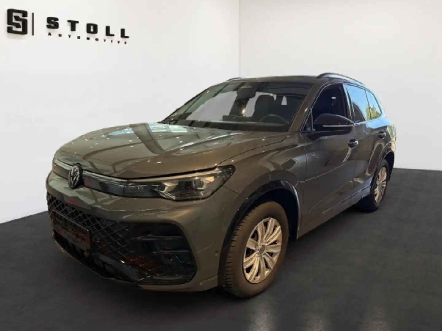 Volkswagen Tiguan 2.0 TDI R-Line 4Motion Leder+Pano+AHK+HeadUp+H&K++ Grau - 1