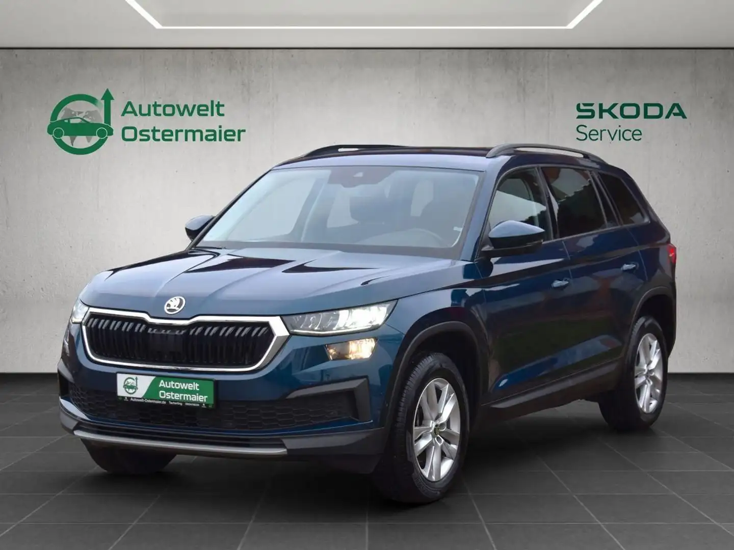 Skoda Kodiaq 2.0 TDI DSG 4x4 Ambi.*Navi*7-Si.*Canton* Bleu - 1