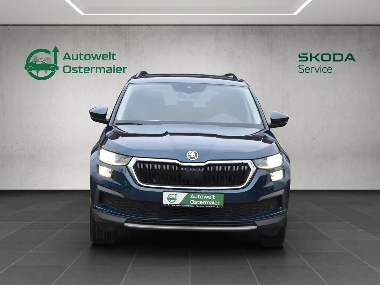 Skoda Kodiaq 2.0 TDI DSG 4x4 Ambi.*Navi*7-Si.*Canton* Bleu - 2