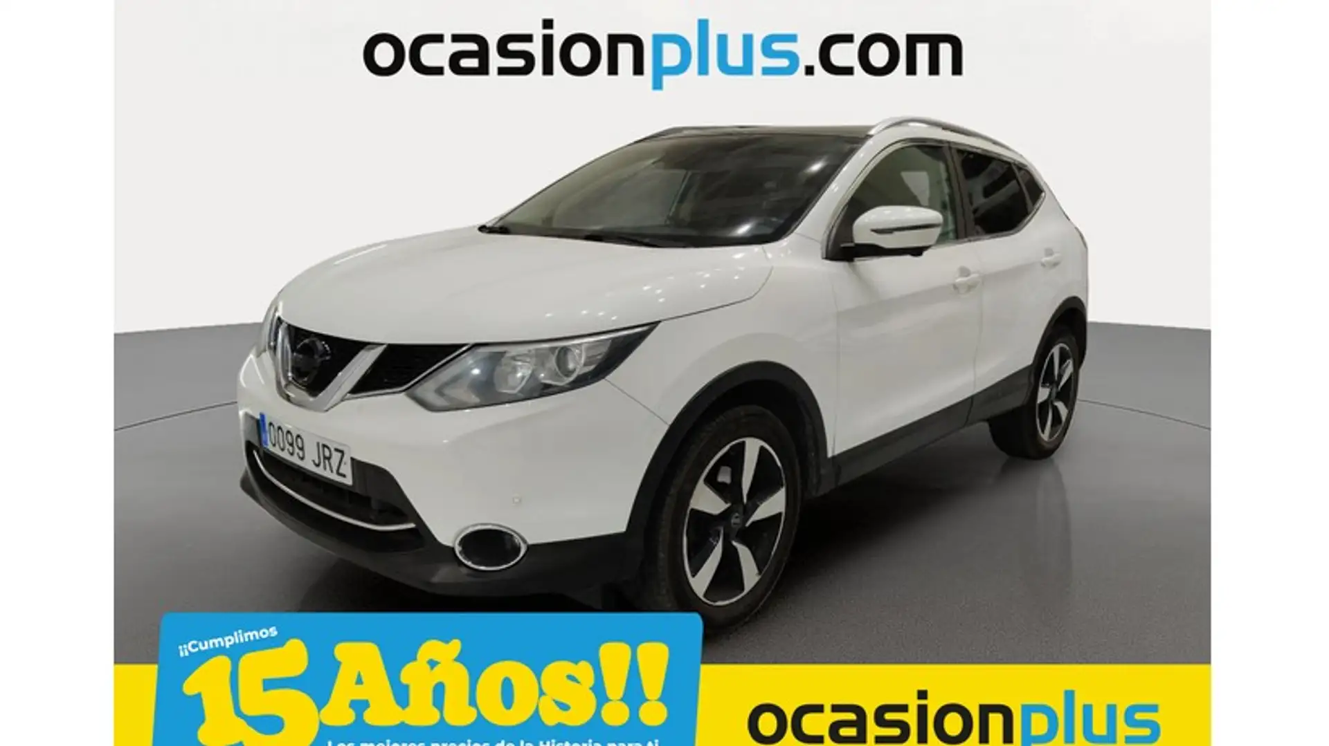 Nissan Qashqai 1.5dCi N-Connecta 4x2 Blanc - 1