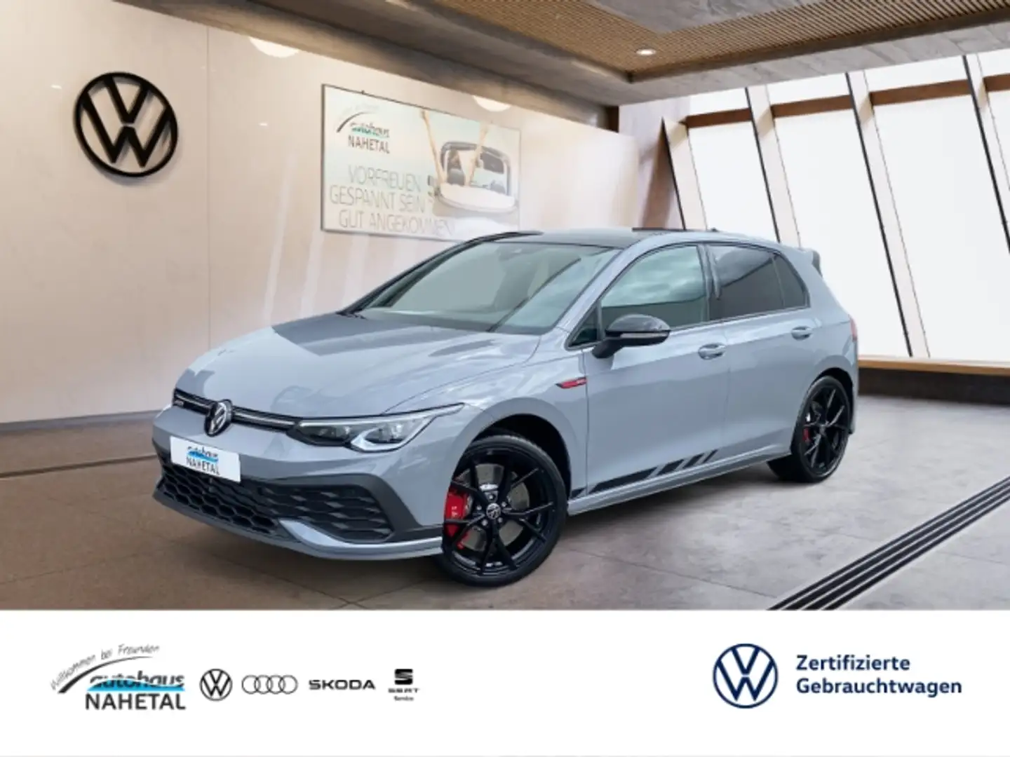 Volkswagen Golf GTI Clubsport 2.0 TSI BLACKSTYLE 19'' IQ LIGHT DCC RÜF Grau - 1