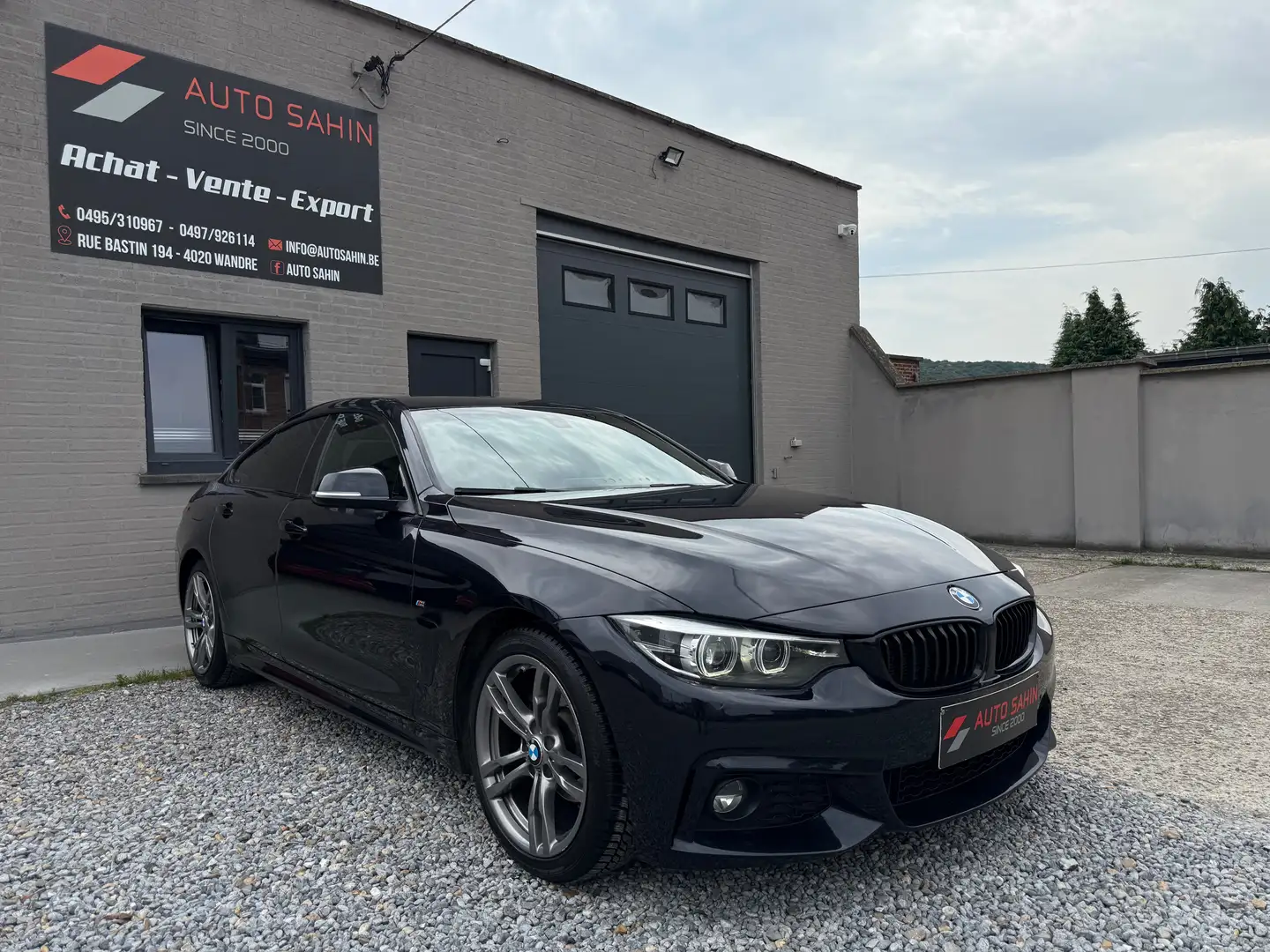 BMW 418 *PACK M INT&EXT,BOITE AUTO,FACE LIFT,GPS,CUIR,LED* Blue - 1