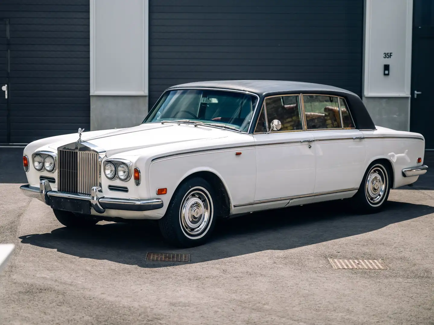 Rolls-Royce Silver Shadow Blanc - 1