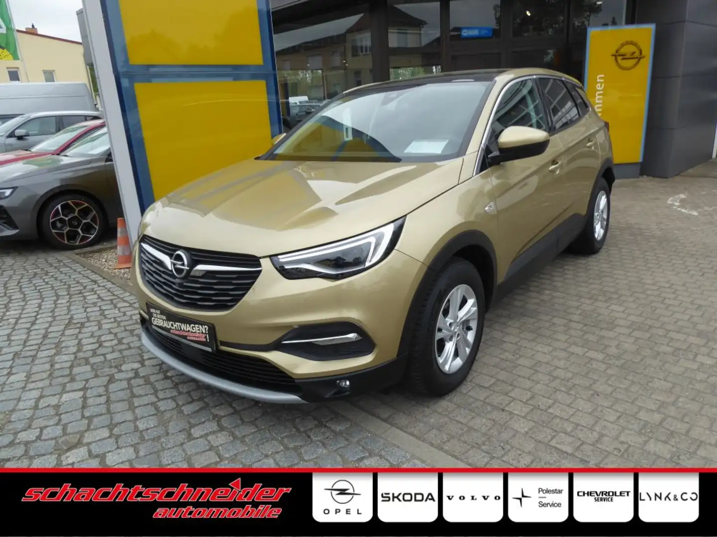 Opel Grandland X 2.0 Aut. Innovation+AHK+Leder+LED+ Beige - 1