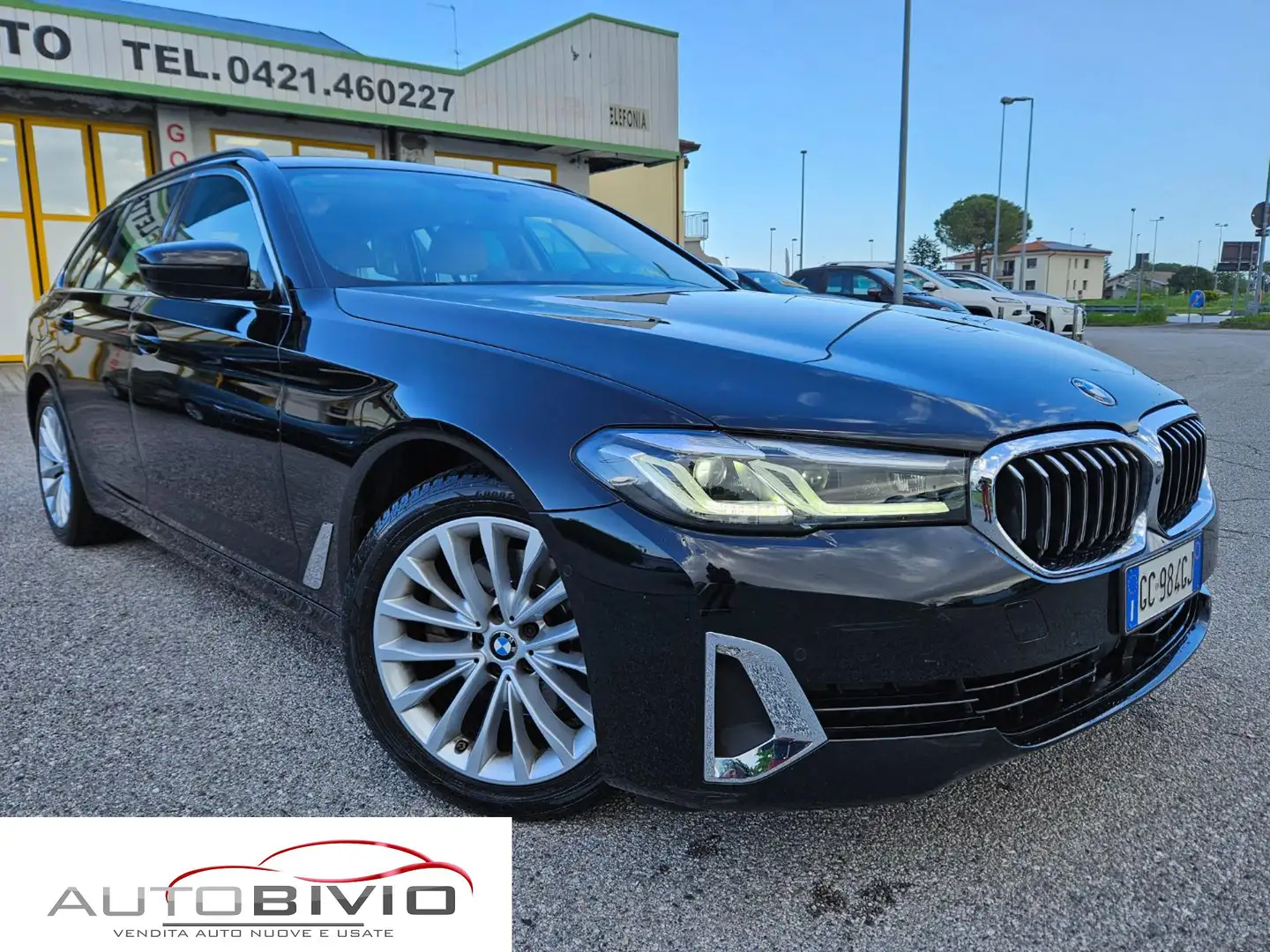 BMW 520 d 48V Touring Luxury/Laser/Restyling Nero - 1
