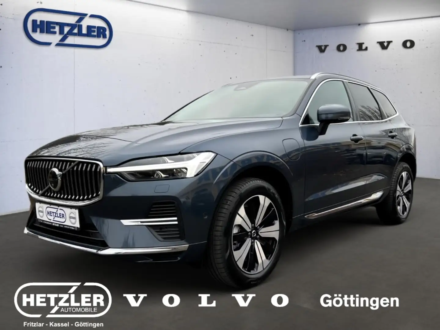 Volvo XC60 Plus Bright Recharge Plug-In Hybrid AWD T8 Twin En Blau - 1