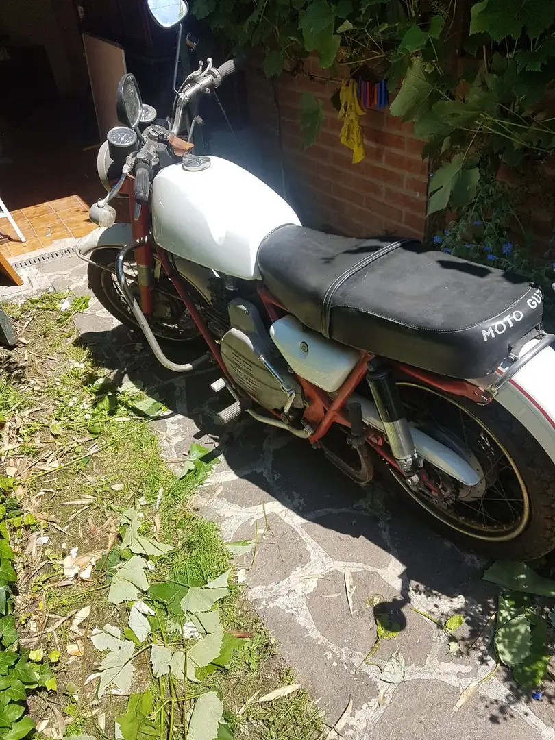 Moto Guzzi Nuovo Falcone CF 500 Blanco - 1