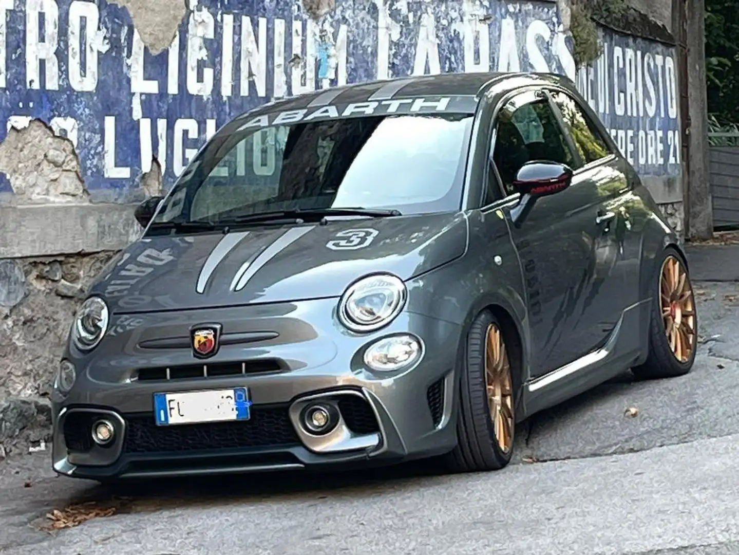 Abarth 595 Competizione mta Gris - 1