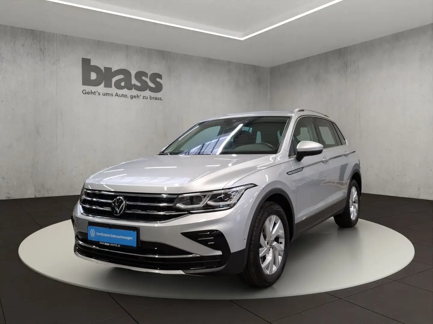 Volkswagen Tiguan Elegance 2.0 TSI OPF 4MOTION 7-Gang-DSG Silber - 1