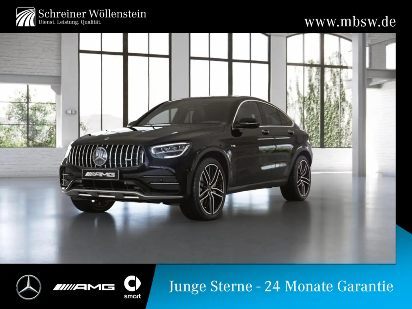 Mercedes-Benz GLC 43 AMG AMG GLC 43 4M C SHD*PerfAGA*FAP*Stdhzg*360K*MBUX Schwarz - 1