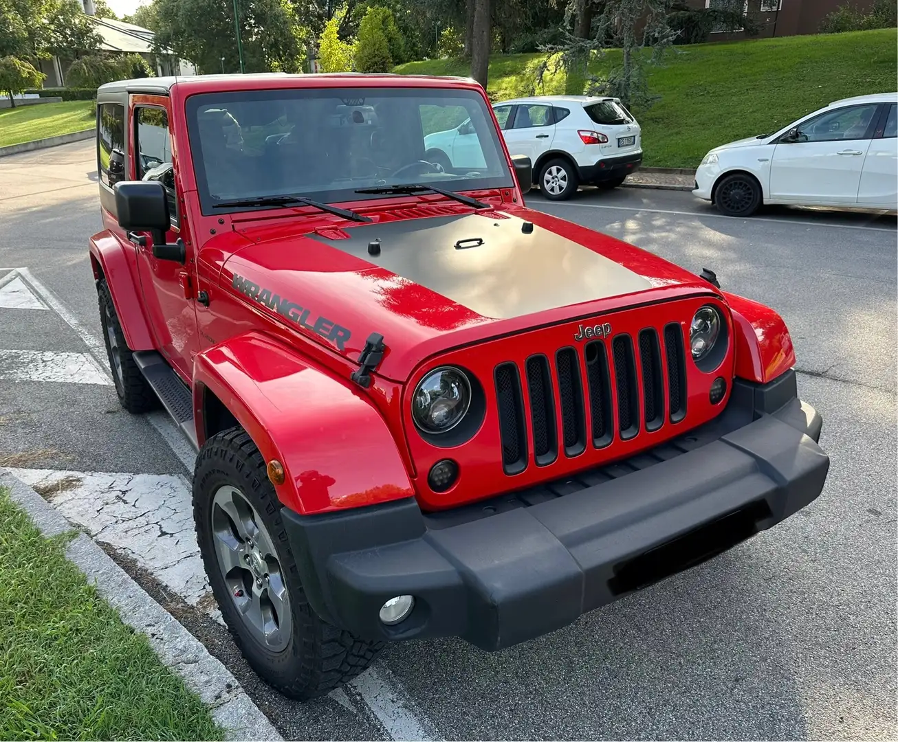 Jeep Wrangler 2.8 CRD DPF Sahara Auto Rosso - 1