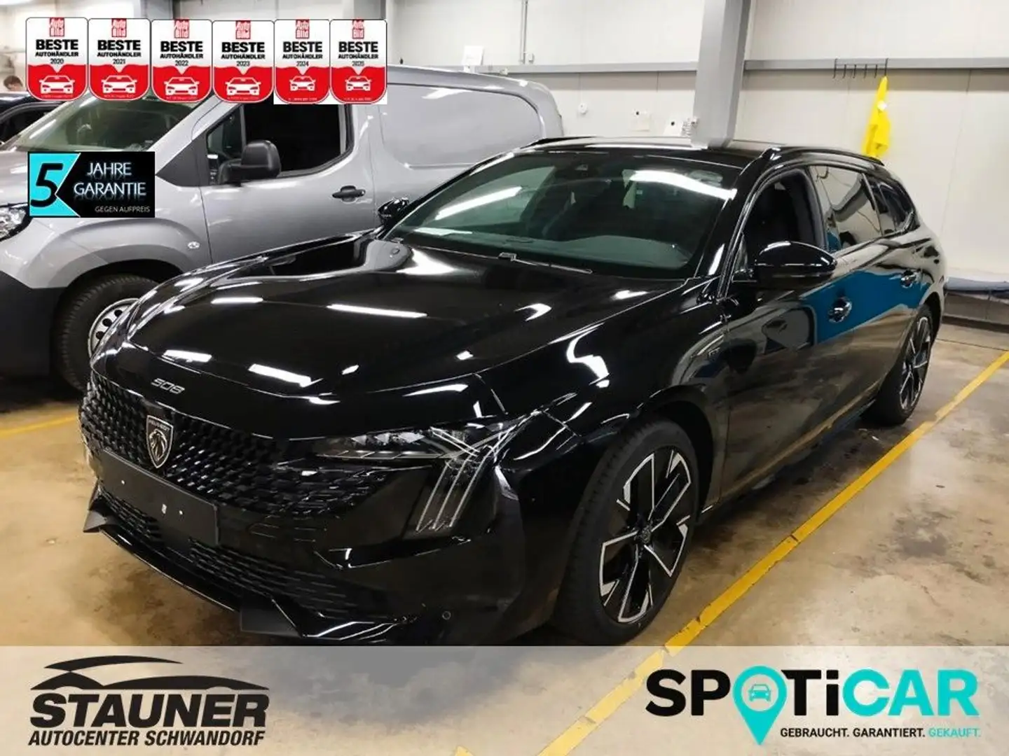 Peugeot 508 NEUER 508 SW GT PureTech AT8*Alcantara*SHZ* Schwarz - 1