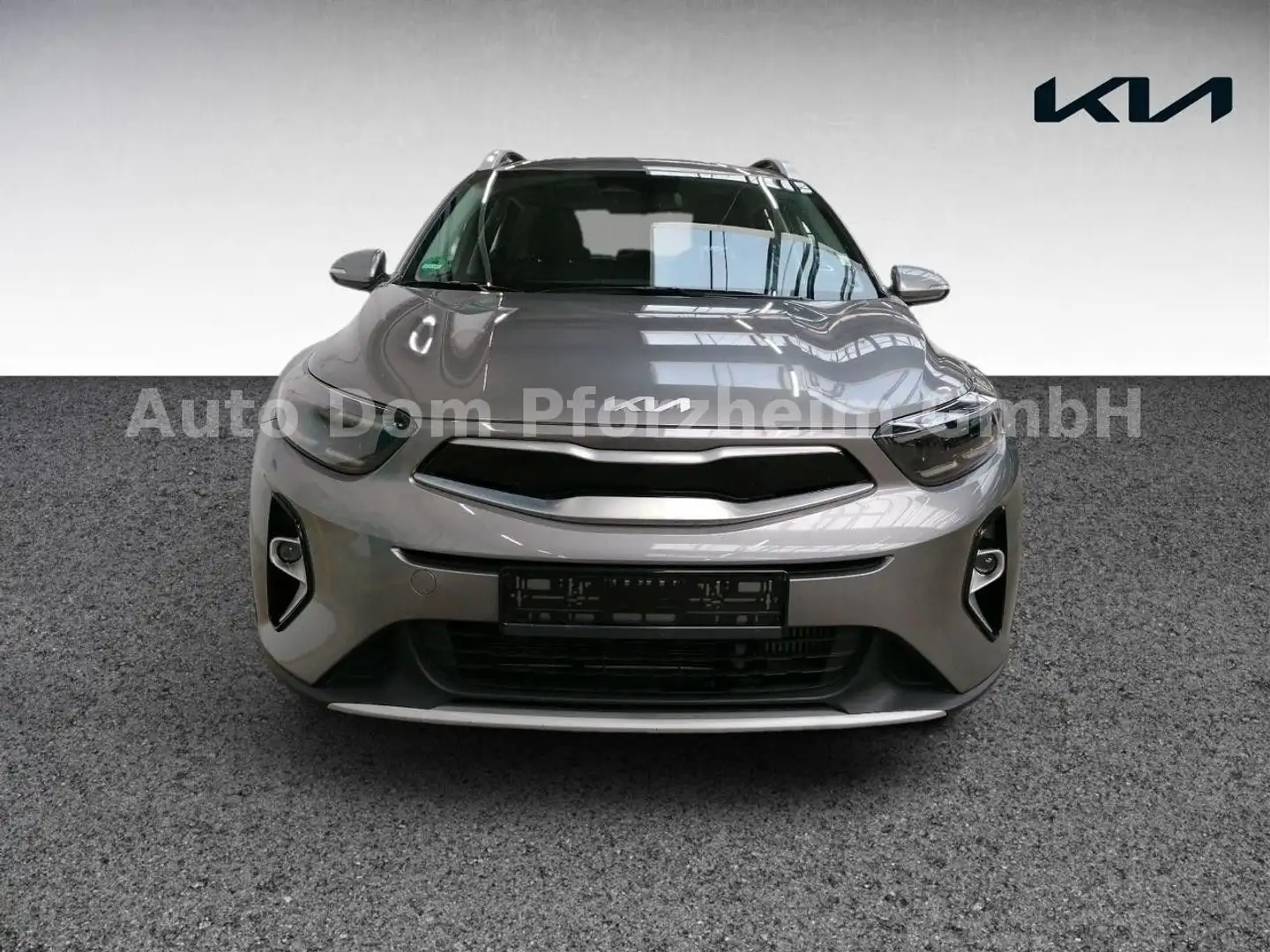 Kia Stonic 1,0T 100 DCT Vision/LED/NAVI Gris - 2