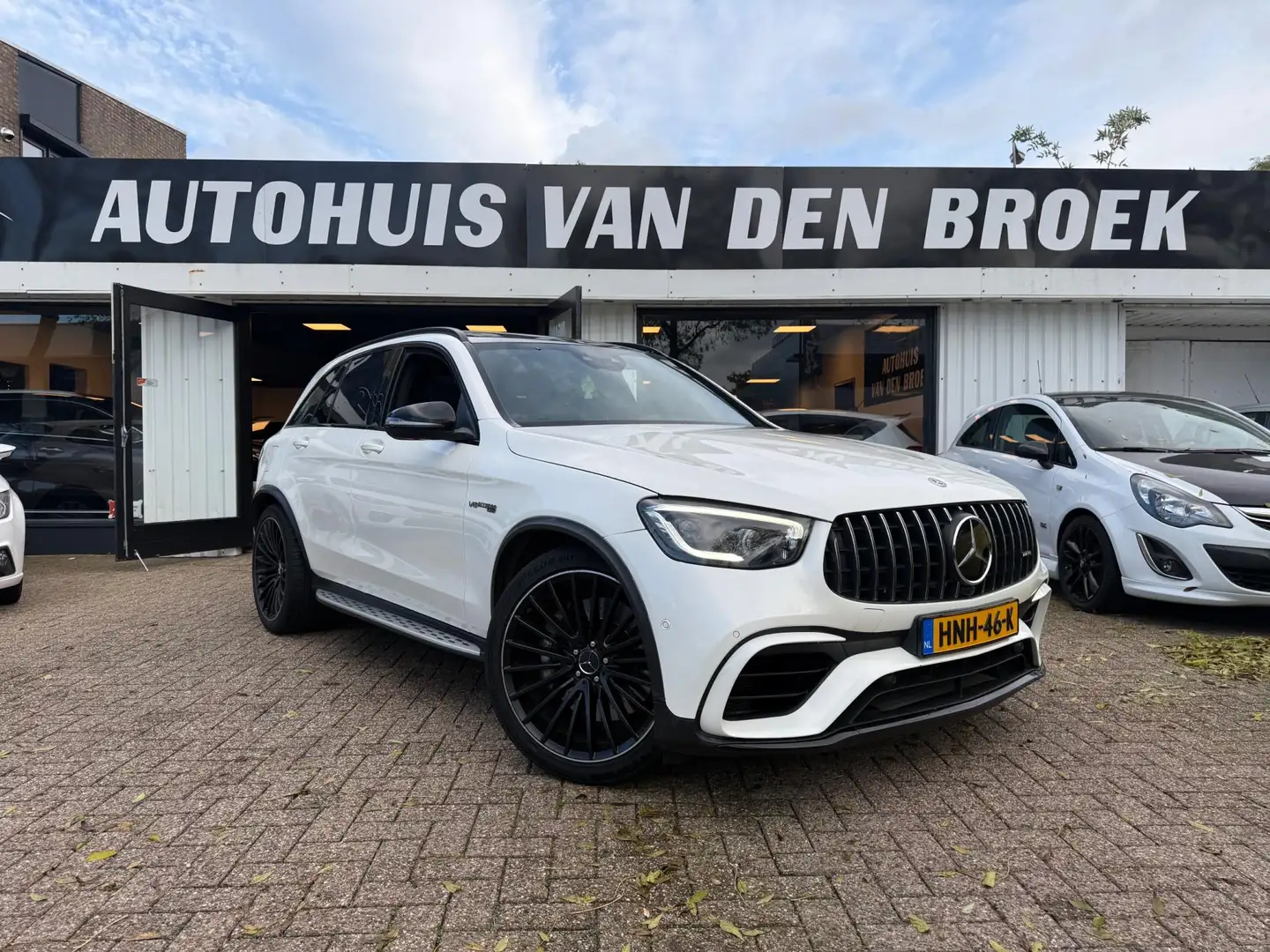 Mercedes-Benz GLC 63 AMG 4MATIC+|Dealer OH|Facelift|Panorama|Burmester|360| Blanc - 1