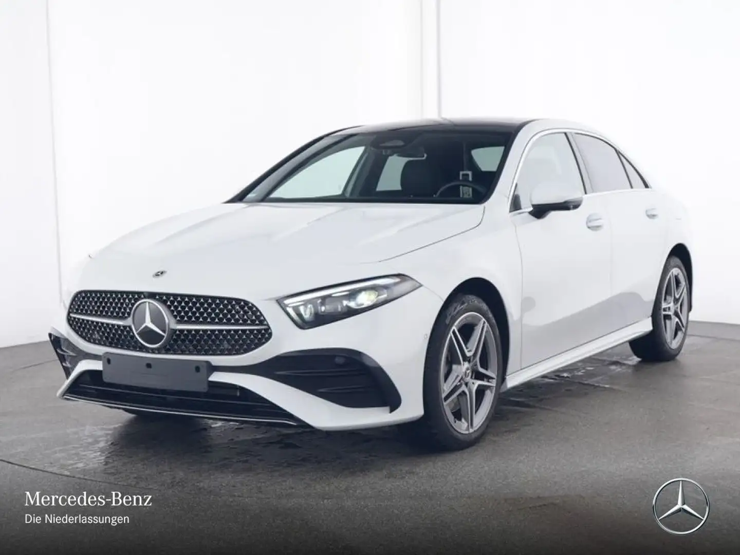Mercedes-Benz A 250 e Lim AMG+PANO+360°+MULTIBEAM+HUD+TOTW+8G Weiß - 2