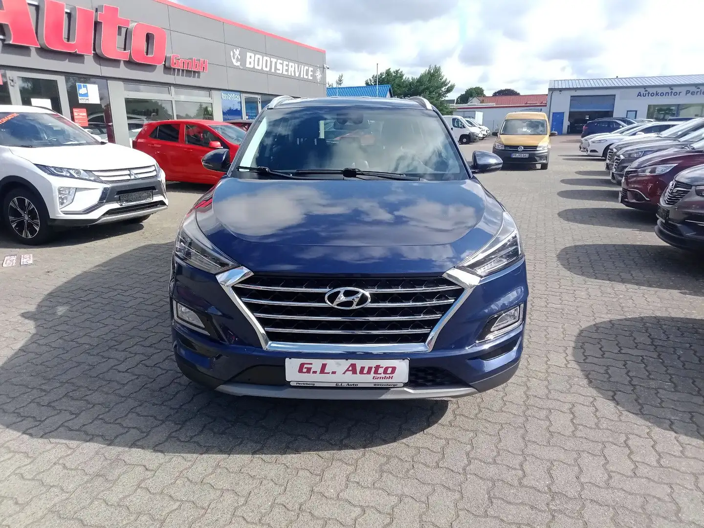 Hyundai TUCSON Trend 2WD/NAVI/KAM/SH/PDC/LED/SPURASSI Bleu - 2
