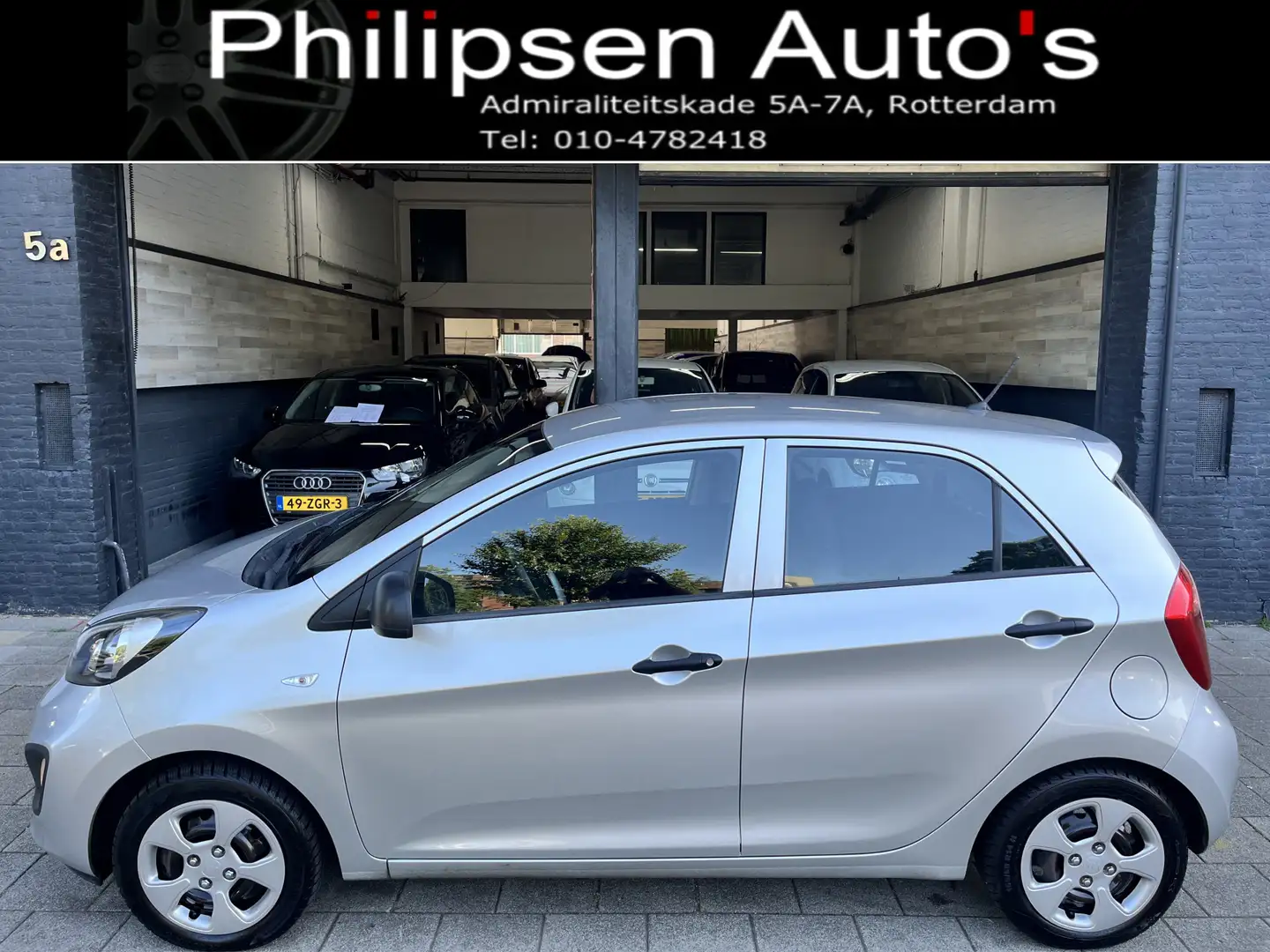 Kia Picanto 1.0 CVVT Gris - 1
